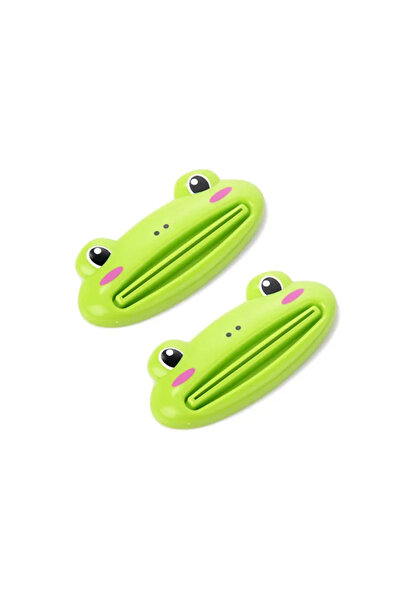 Choice3 2pcs frog For Home Bathroom 1 Pcs Animal Easy Toothpaste Dispenser Pl...