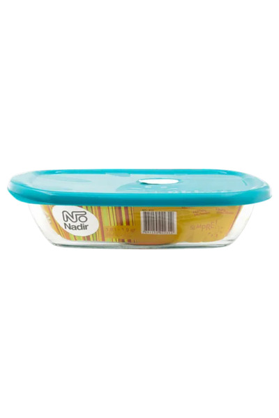 Marinex Rectangular Glass Baking Dish with Lid 1.8 l Always
