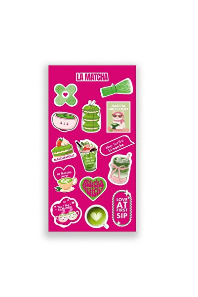 LA MATCHA ملصقات