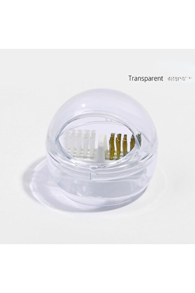 Choice3 فرشاة تنظيف شفافة لريش مثقاب الأظافر، تزيل الغبار، علبة تنظيف، مثقاب ...