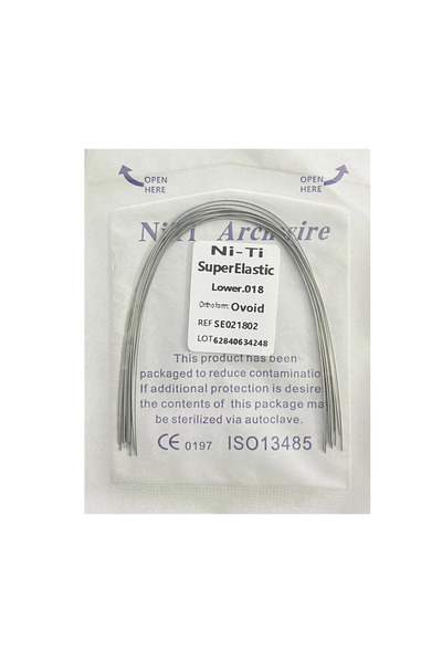 Choice51 018 Lower-NITI 10pcs/pack Dental Arch Wires Orthodontic Super Elasti...