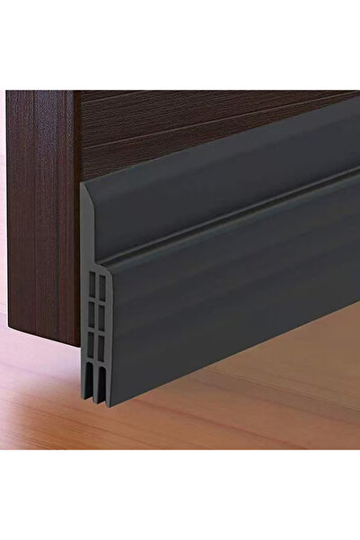 Choice8 شريط مانع للتسرب أسفل الباب من 3M، أسود، بطول 1 متر، 2 متر، 3 أمتار، ...