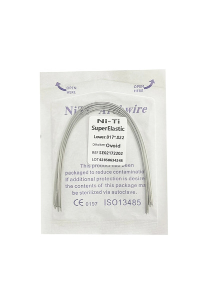 Choice43 17x22 Lower-NITI 10pcs/pack Dental Arch Wires Orthodontic Super Elas...
