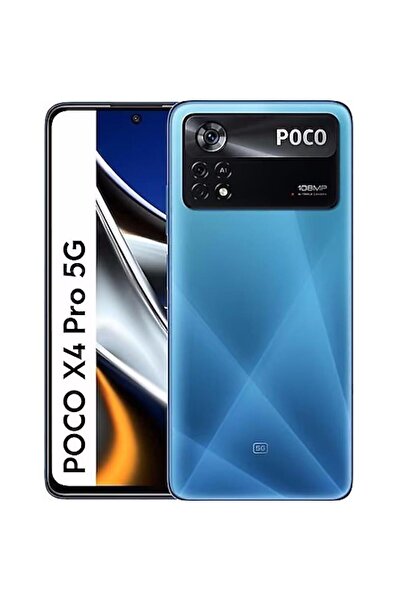 POCO X4 PRO BLUE 256GB YENILENMIS C KALITE (12 AY GARANTILI)