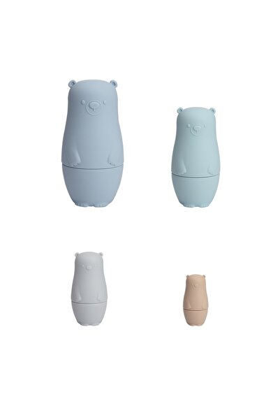 Choice لعبة ماتريوشكا زرقاء من السيليكون، دمى التعشيش الروسية، ألعاب تعليمية ...