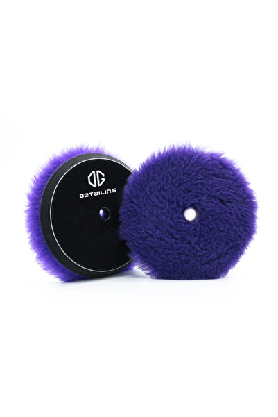 Choice5 2pc 3 Inch Backer purple heavy cut DETAILING Car Polishing Pad Wool B...