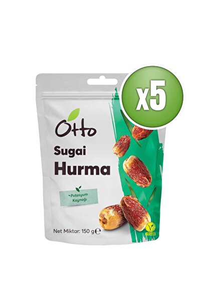 Otto Dried Fruits Vegan Sugai Hurma 5 x 150 gr