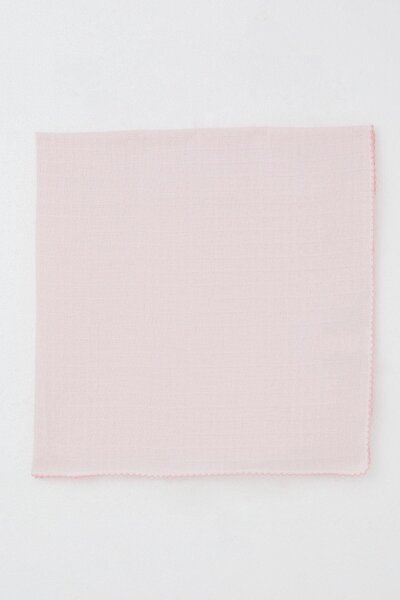 Breeze Newborn Baby Muslin Blanket Self-Patterned Standard, Pink