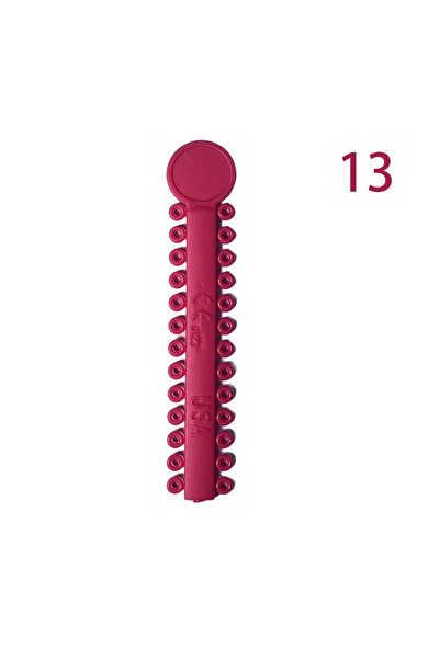 Choice12 13 PIORPOY 40Sticks أربطة مطاطية ملونة لتقويم الأسنان وأقواس الأسنان B