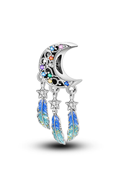 Choice8 KTC1205 Charms Original 925 Silver Blue Beads Fit Bracelet Pendant Di...