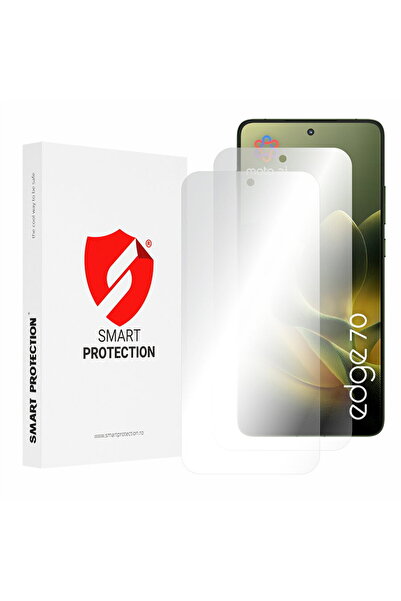 Smart Protection [Pachet de 2] Folie reutilizabilă premium pentru Motorola Ed...