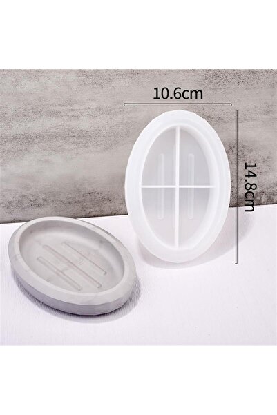 Choice10 08 قالب صندوق تخزين حامل صابون مصنوع يدويًا من راتنج الإيبوكسي، طبق ...