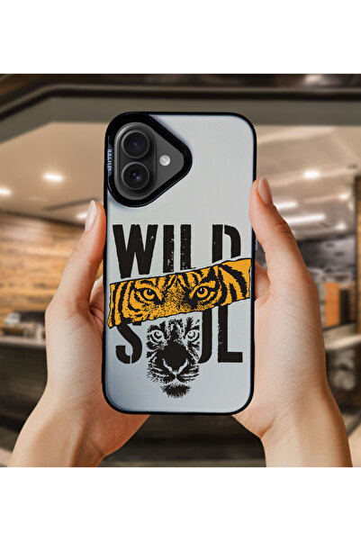 Caseji حافظة هاتف فاخرة مقاومة للأوساخ بنمط Wild Soul متوافقة مع آيفون 16 MK01A