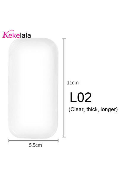 choice2 وسادة شفافة L02 من كيكيلالا، وسادة سيليكون قابلة لإعادة الاستخدام للج...