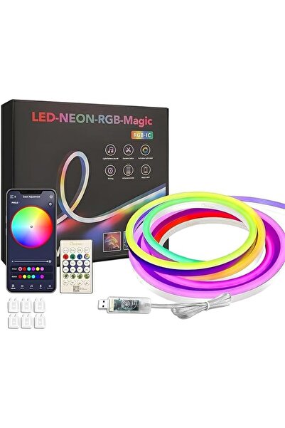 SUKILO Multi-Colour Magic LED Neon RGB Strip Light