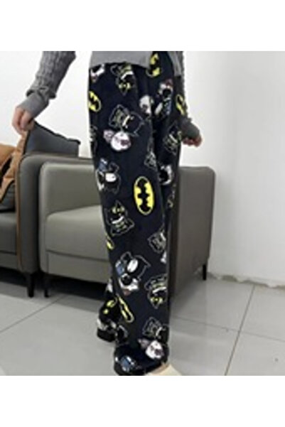 Choice49 بنطال بيجاما سميك من صوف الفليس هيلو كيتي من سانريو أنيمي، مقاس XXL،...