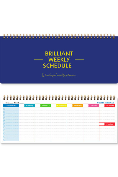 Choice4 دفتر ملاحظات أزرق اللون، 60 ورقة/120 صفحة، ملفوف، باللغة الإنجليزية، ...