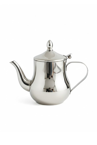 Bisbell Stainless Steel Moroccan Tea Pot 500ml Silver Arabic Teapot,BB4138