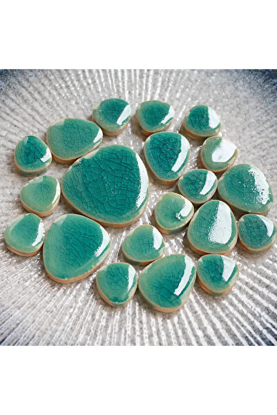 Choice19 ١٠٠ غرام ٣ ١٠٠ غرام بلاط فسيفساء سيراميك يمكنك صنعه بنفسك على شكل بت...