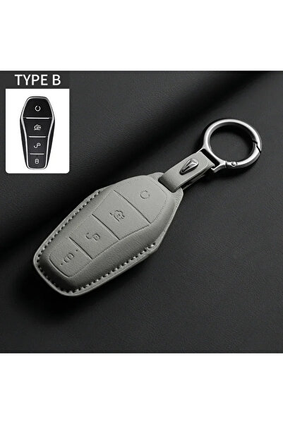 Choice3 B5 Car Key Cover Case Holder for BYD Han Ev Tang Dm Qin PLUS Song Pro...