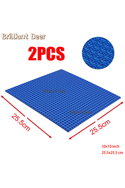 choice2 قطعتان من ألواح البناء الزرقاء، قطعتان من ألواح البناء مزدوج الوجهين،...