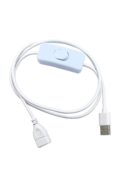 choice2 303-USB-W-1M كابل USB مع مفتاح تشغيل/إيقاف، كابل تمديد، مفتاح تبديل ل...