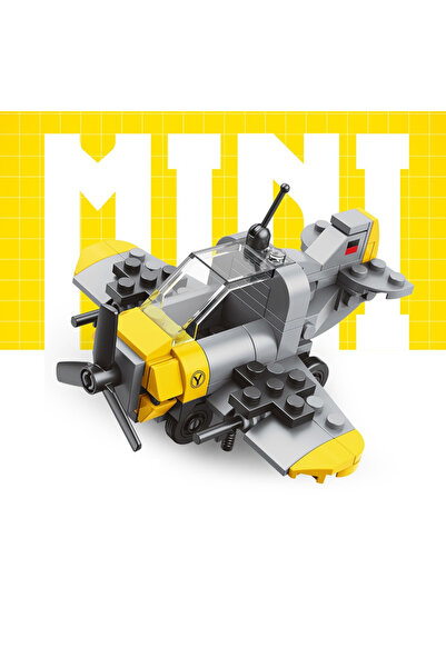 Choice5 طائرة مقاتلة BF109، مكعبات بناء صغيرة تعمل بنابض، سلسلة طائرات قتالية...