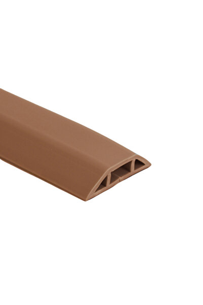 Choice4 1m Light brown 1pc 1m/2m Wire Slot Wire Organizer Cable Cover Extensi...