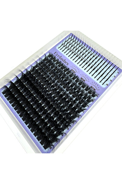 Choice12 14Rows spikes120D 15Rows Lash Clusters Spikes Eyelash Extensi Spiky ...