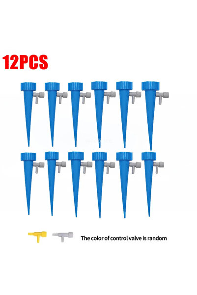 Choice15 12 قطعة - قطارات ري أوتوماتيكية زرقاء للنباتات، نظام ري أوتوماتيكي ب...