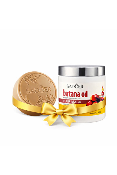 SADOER Batana Hair Soap Set 100g + Batana Oil Mask 500g