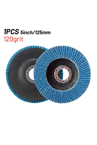 Choice1 120grit 1pcs 125mm Metal Sanding Flap Discs Angle Grinder Wheels 40/ ...