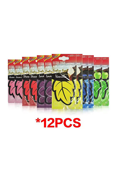 choice2 12 قطعة (1/6/12 قطعة) معطر جو للسيارة، عطر، إكسسوار داخلي، روائح قابل...