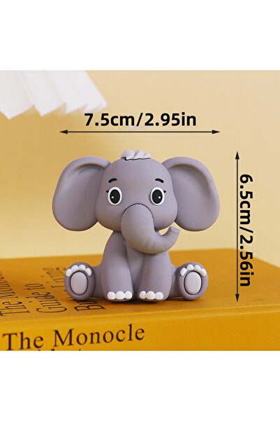 Choice25 Big elephant Forest Lion Giraffe Monkey Elephant Cake Decorati Grass...