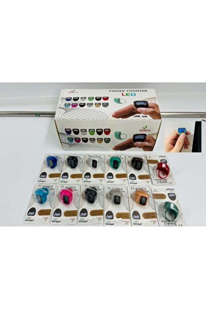 Led New Version of the Electronic Digital Finger Counter Set of 12 Multicolor...
