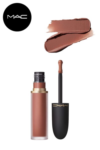 M.A.C Powder-Like Matte Lip and Cheek Mousse Liquid Lipstick with 10-Hour Moi...