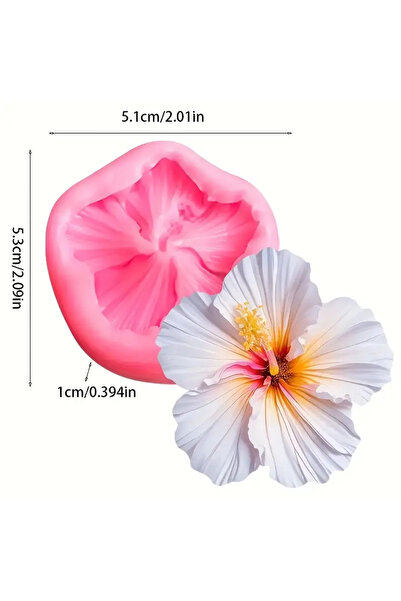 Choice3 قالب سيليكون ثلاثي الأبعاد على شكل وردة من XHH لتزيين الكيك، والفوندا...