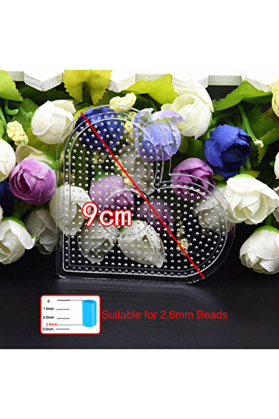 Choice5 ألواح بلاستيكية شفافة كبيرة الحجم 2.6 مم، ألواح خرز، خرز هاما، ملاقط،...