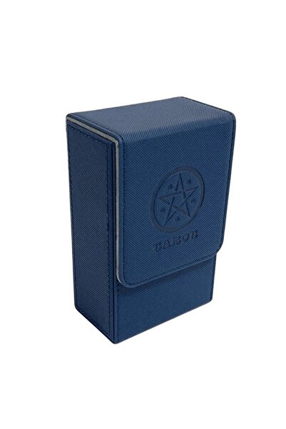 Choice Blue PU Leather Tarots Case Container Collection Capacity Tarot Cards ...