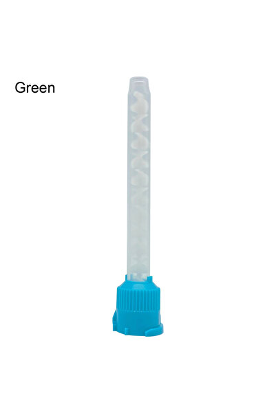 Choice17 50 قطعة خضراء، 50 قطعة/عبوة، رؤوس خلط مواد طب الأسنان، أنابيب ألوان ...