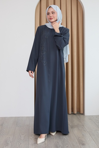 InStyle Shiny Bead Stone Anthracite Ferace