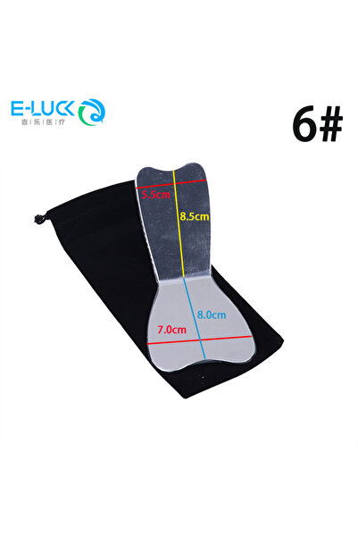 Choice3 رقم 6، مرآة تصوير أسنان واحدة، عاكسة من الفولاذ المقاوم للصدأ قابلة ل...