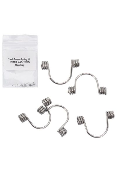 Choice4 17-25-M 10Pcs/Pack Dental Torque Springs Orthodontic Anterior Teeth T...