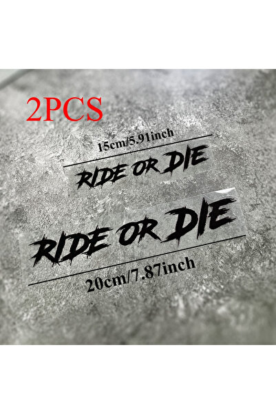 Choice3 ملصقات دراجة نارية سوداء مقاومة للماء، مقاس 15 سم و20 سم - R1520، قطع...