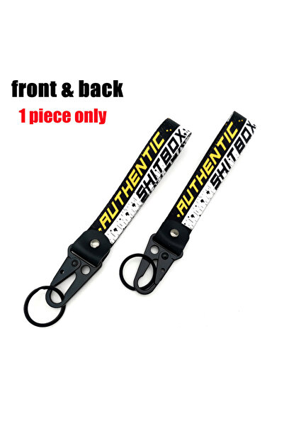 Choice3 01 سلسلة مفاتيح على طراز JDM، حبل تعليق، حزام مفاتيح، حامل سلسلة مفات...