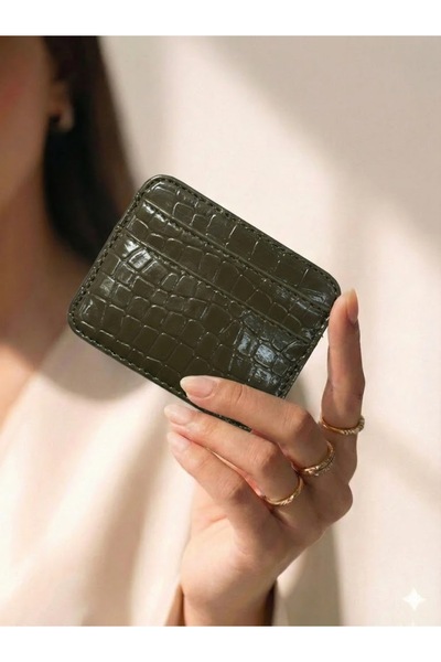 PurpleART Women's Mini Shiny Card Holder - Slim Design, Multi-Compartment Sty...