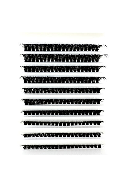 Choice16 14 مم D 60P8-16 مم 10 صفوف 30D-100D 5D عناقيد رموش كثيفة ورقيقة 8-16...