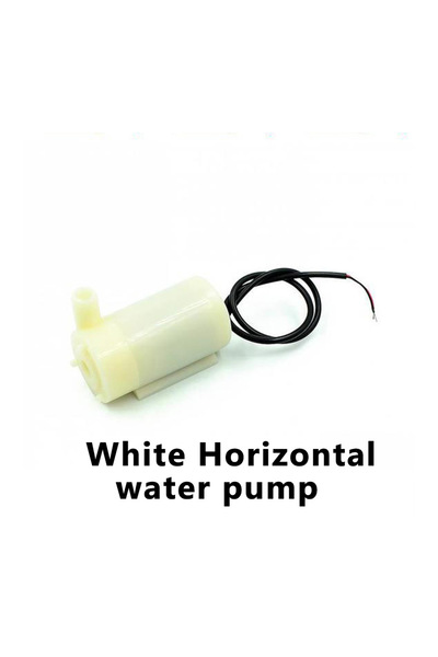 Choice6 white horizontal 1PCS DC 3V 5V Micro Submersible Motor Pump Silent Po...