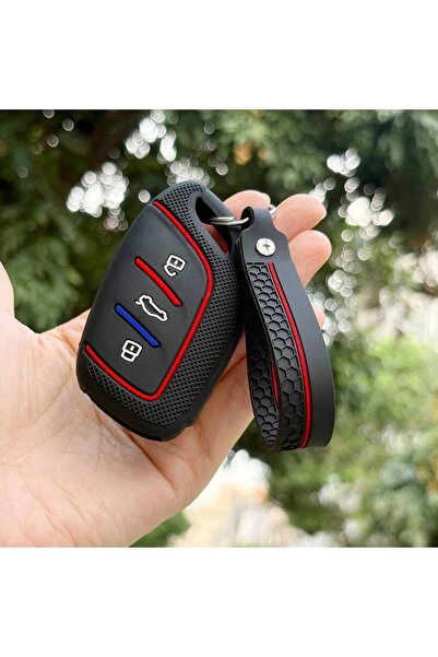 Choice1 redblue B set keychain for MG GT 2026 ZS ZX HS GT MG5 VE MG6 Silicone...