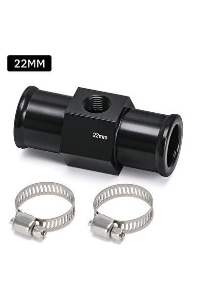 Choice1 22mm Black Water Temp Gauge Radiator Temperature Water Temp Pipe Sens...